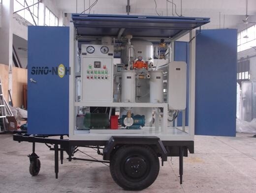 Vacuum Transformer Oil Filtration Machine 3000L/h Dehydration Plant
