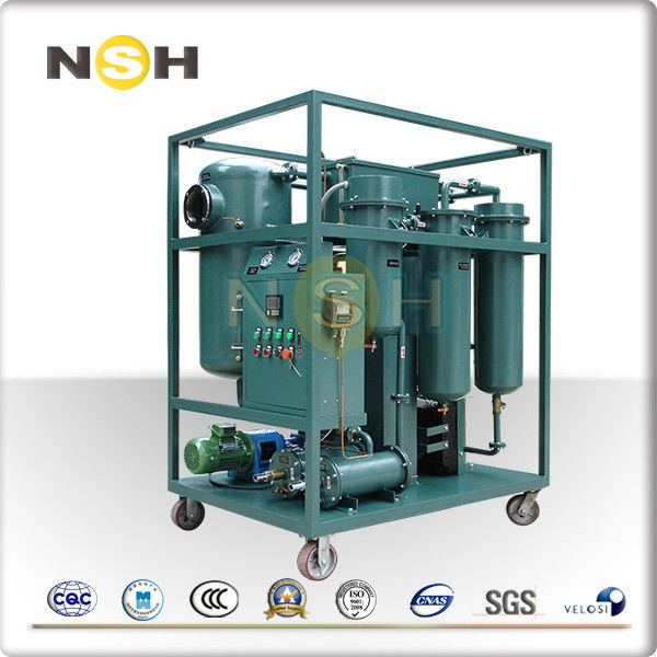 Portable Turbine Oil Treatment Equipment Hydropower Plant High Efficiency