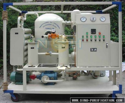 Used Transformer Oil Purifier with 1 Year Warranty to Improve Dielectric Strength and Fast Degas