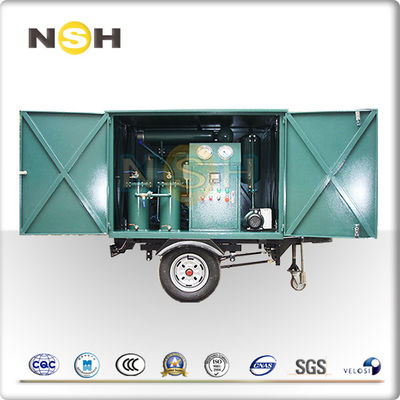 Compact Mobile Insulation Oil Purifier Dielectric Strength Enhancement Purification System