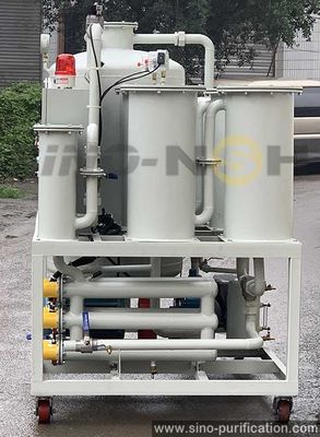 12000L / H Turbine Oil Purifier 53 KW Hydraulic Oil Recycling Machine