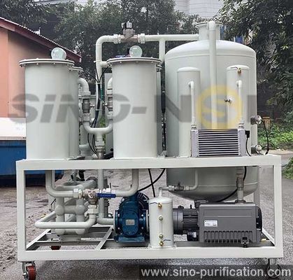 12000L / H Turbine Oil Purifier 53 KW Hydraulic Oil Recycling Machine