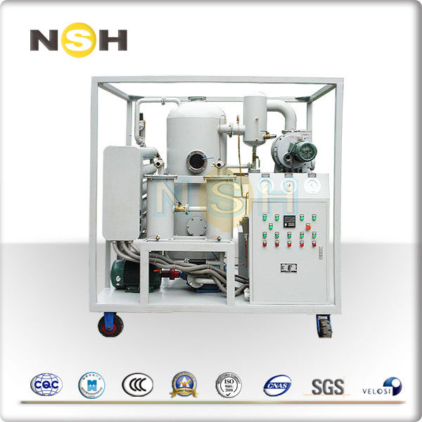 Compact Mobile Insulation Oil Purifier Dielectric Strength Enhancement Purification System