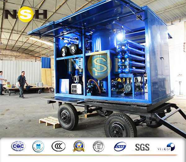 Transformer Mobile Insulation Oil Purifier Filtration Unit Double-Stage Vacuum Degassing System