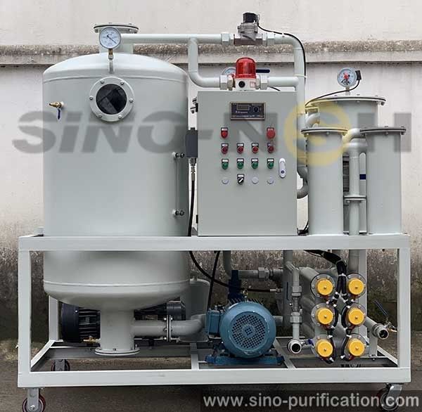 12000L / H Turbine Oil Purifier 53 KW Hydraulic Oil Recycling Machine