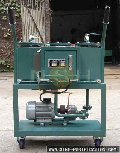 0.75kw Degassing Portable Oil Purifier 1800L/H With Double Stage