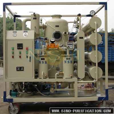 Vacuum Insulation Oil Purifier 380V 50Hz Double-Stage Transformer Dielectric Fluid Treatment