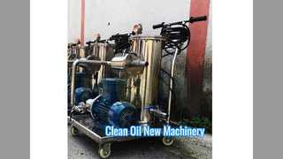 Φορητό Υδραυλικό λάδι καθαρισμού λαδιού από ανοξείδωτο χάλυβα